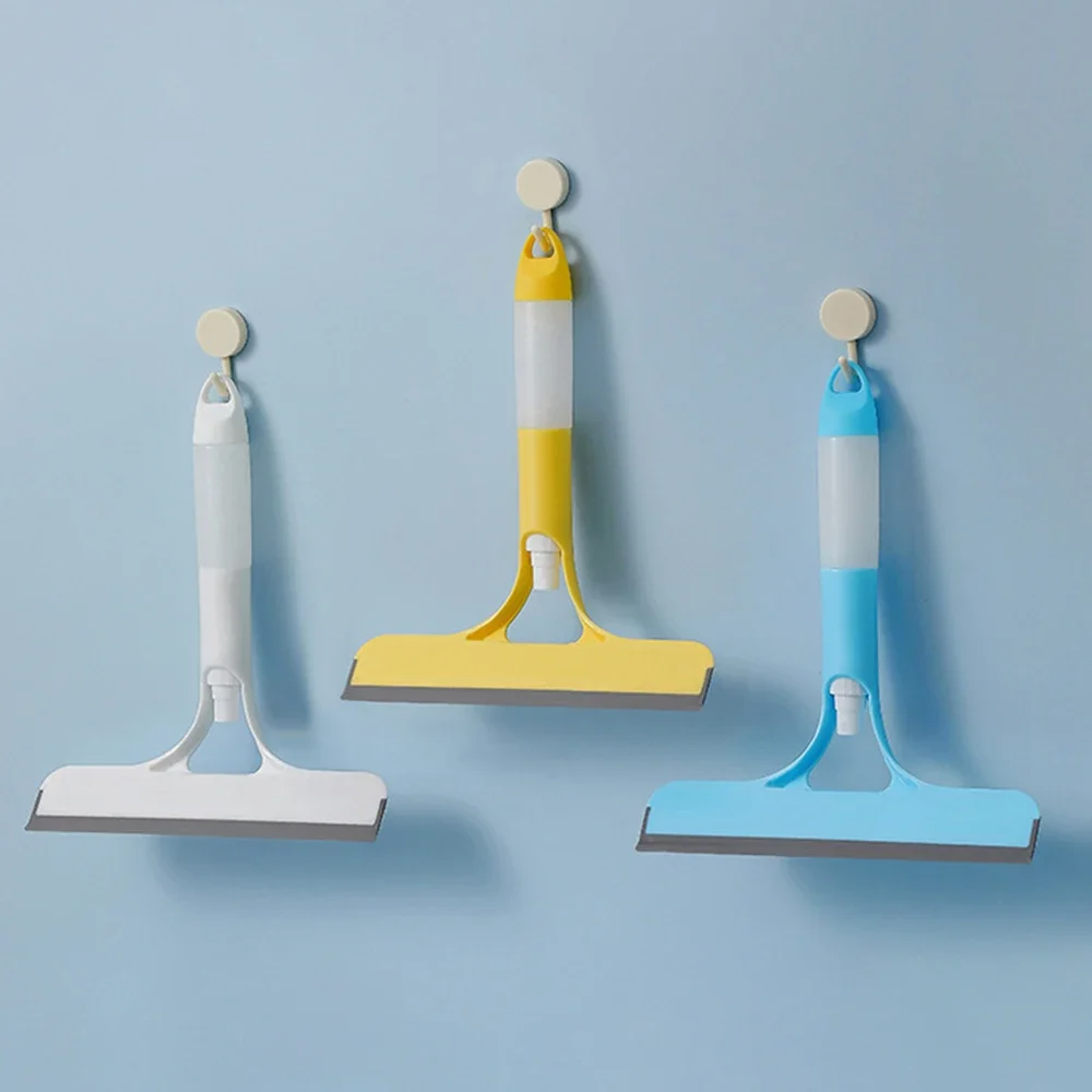 3-in-1 Glass Cleaner Spray Squeegee Tool for Windows Mirrors Bathroom Kitchen