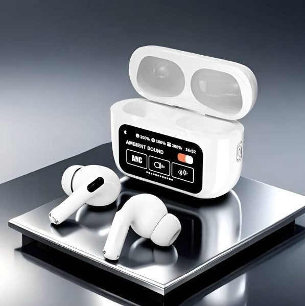 Airpods Pro A9 with Noise Cancelling, 24H Playtime